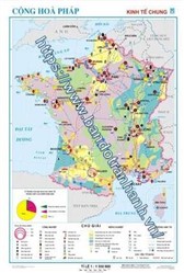 Bản đồ Cộng hoà Pháp - Kinh tế chung